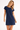 Cut-out Detailing Mini Dress in Relaxed Fit- Size: M