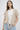 Open Knit Crochet Cardigan in Light Sand- Size: XL