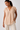 V-Neck Blouse in Peach- Size: M