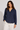 Heart Pattern Viscose Blouse - Size: M