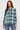 Cotton Check Shirt with Metallic Thread - Size: XL