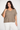 Shimmering V-Neck Ribbed Top - Size: XXXL