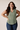 Sheer Swiss Dot Blouse in Mint- Size: L