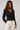 Smocked Blouse in Classic Black- Size: S