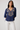 Embroidered V-Neck Blouse - Size: M
