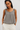 Pleated Blouse with Bubble Hem- Size: M