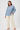 Basic Shirt in Blue Stripes- Size: L