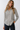 Crinkled Cotton Shirt in Grey- Size: S/M