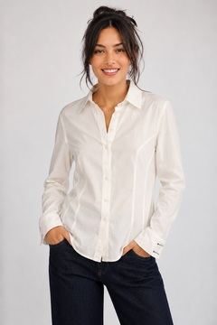 ♦︎ White Collared Shirt - Size: M