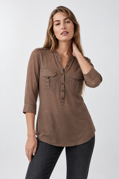 ♦︎ Utility Button-Down Shirt - Size: L