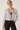Palm Tree Blouse with Black Trim- Size: XL