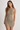 Sequin Halter Mini Dress in Gold - Size: S/M