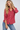 Bright Red Gingham Shirt- Size: S