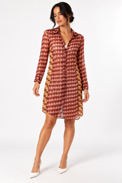 Zara Organza Shirt Dress- Size: XS