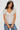 Cotton  Square Neck Blouse - Size: XS