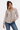 Floral Blouse with Piping Detail- Size: M
