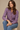 Gant Cotton Shirt in Red- Purple Tones- Size: M