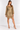 Gold Ribbed Dress with Shimmer- Size: cM