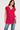 Fuchsia  Embroidered Dress - Size: M/L