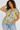 Watercolor Tie-front Blouse - Size: L