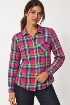 U.S.POLO Colorful Plaid Shirt - Size: L