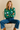 Green Cotton Silk Blouse- Size: S