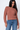 Dusty Pink Ribbed Knit Sweater - Size: M