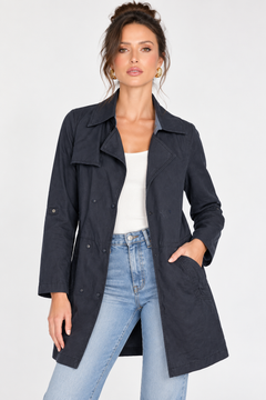 ♦︎ Double-Breasted Trench Coat - Size: S/M