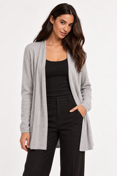 Shawl Collar Cardigan in Viscose Blend- Size: S/M
