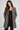 Houndstooth Single-Breasted Blazer - Size: S/M