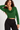 Cropped Blouse with Draped Front- Size: M