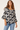 Monochrome Floral Blouse- Size: S/M