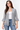 Bell Sleeves Bolero in Silver Grey- Size: M/L