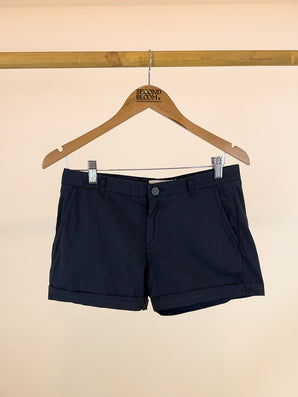 100% Cotton Black Shorts- Size: S