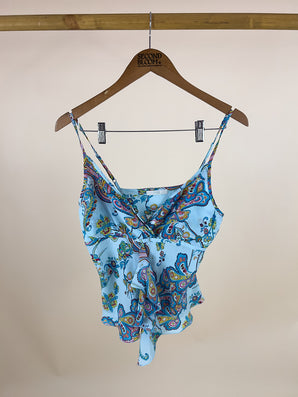 Colorful Paisley Cami- Size: M