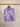 Purple Paisley 100% Cotton Shirt - Size: M