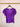Purple chiffon blouse - Size: M