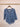 100% Cotton Top in Shades of Blue- Size: XS