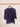 V Neck Purple Blouse - Size: XS