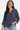 Spotted Soft Viscose Tunic/ Blouse - Size: XL