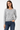Lightweight Knit Sweater in Heathered Gray- Size: M