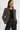 Houndstooth Tailored Button Blazer - Size: S