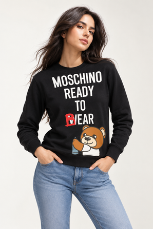 Moschino Ready To Bear Sweatshirt - Size: M