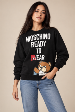 Moschino Ready To Bear Sweatshirt - Size: M