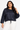 100% Viscose Drawstring Blouse - Size: M (Fits: XL)