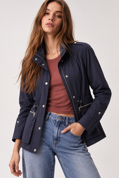 Drawstring Utility Jacket - Size: M