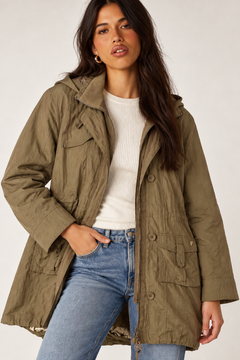 Utility Hooded Jacket - Size: M/L