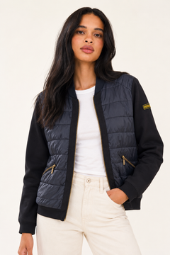 Barbour Quilted Hybrid Jacket - Size: L