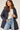 Dark Padded Winter Coat - Size: M/L