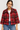 Plaid Wool Blend Jacket - Size: S/M